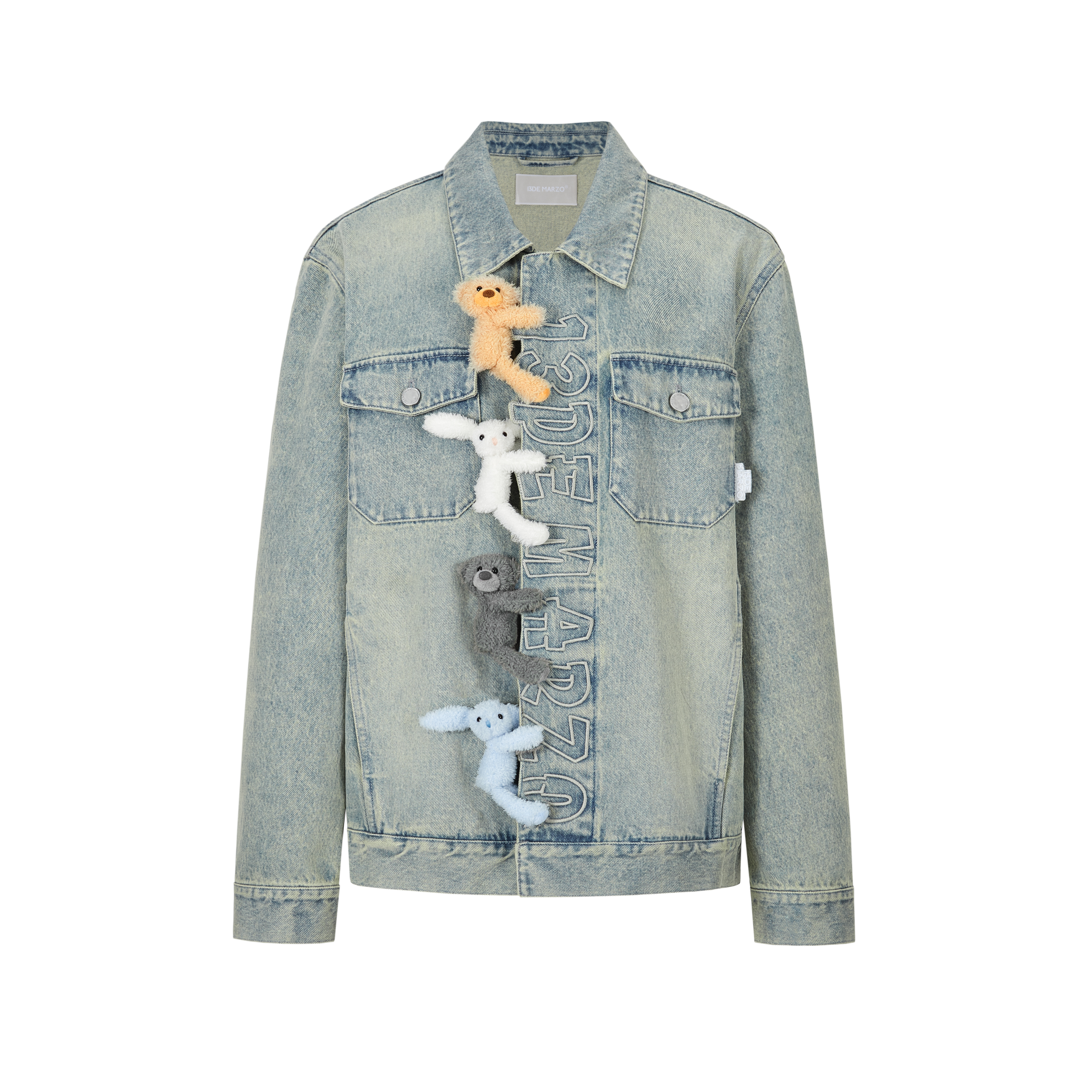 13DE MARZO Friends Hangout Denim Jacket 13DE MARZO Friends Hangout Denim Jacket