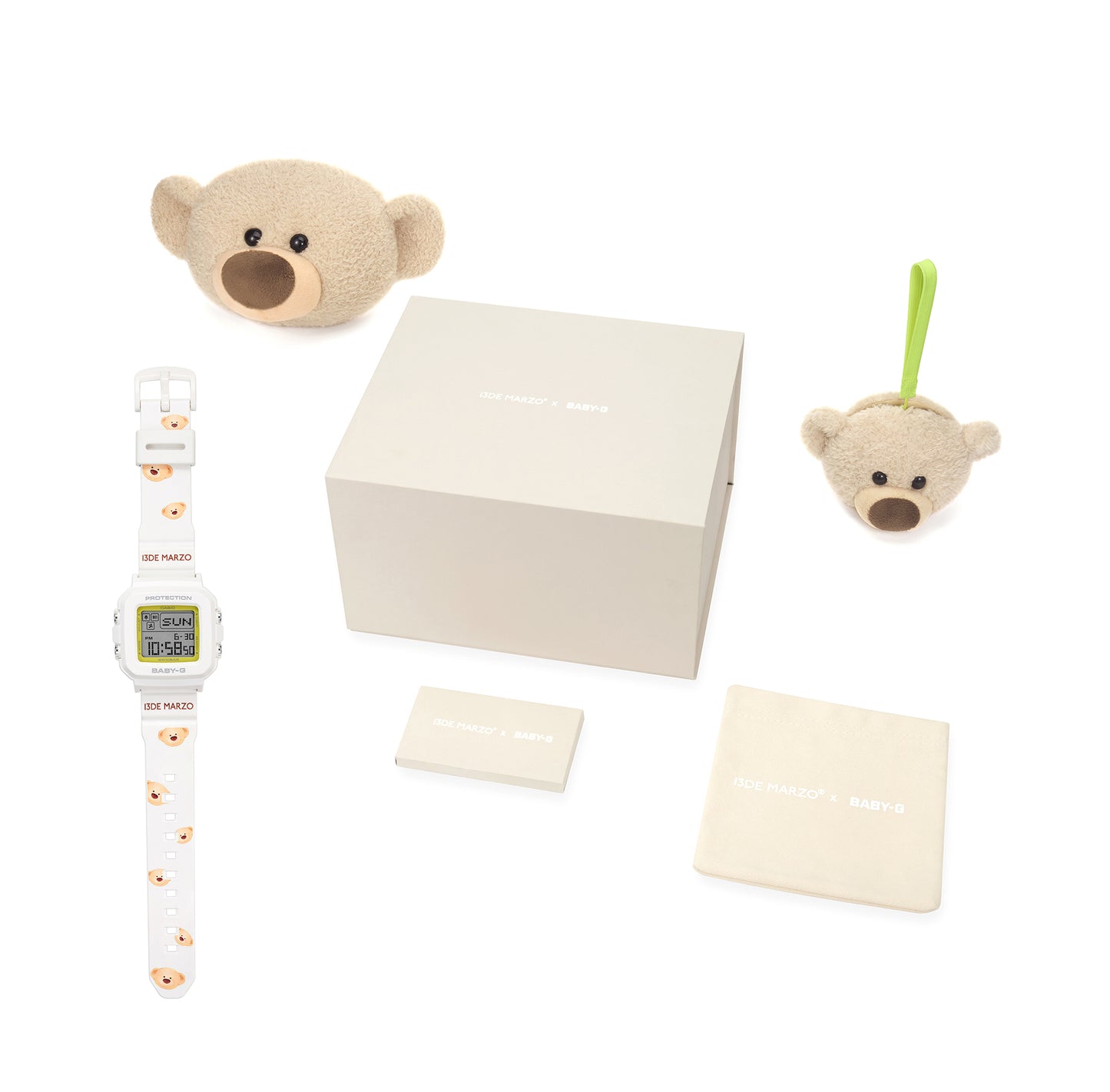 13DE MARZO BABY-G Marzo Bear Watch - 13DE MARZO