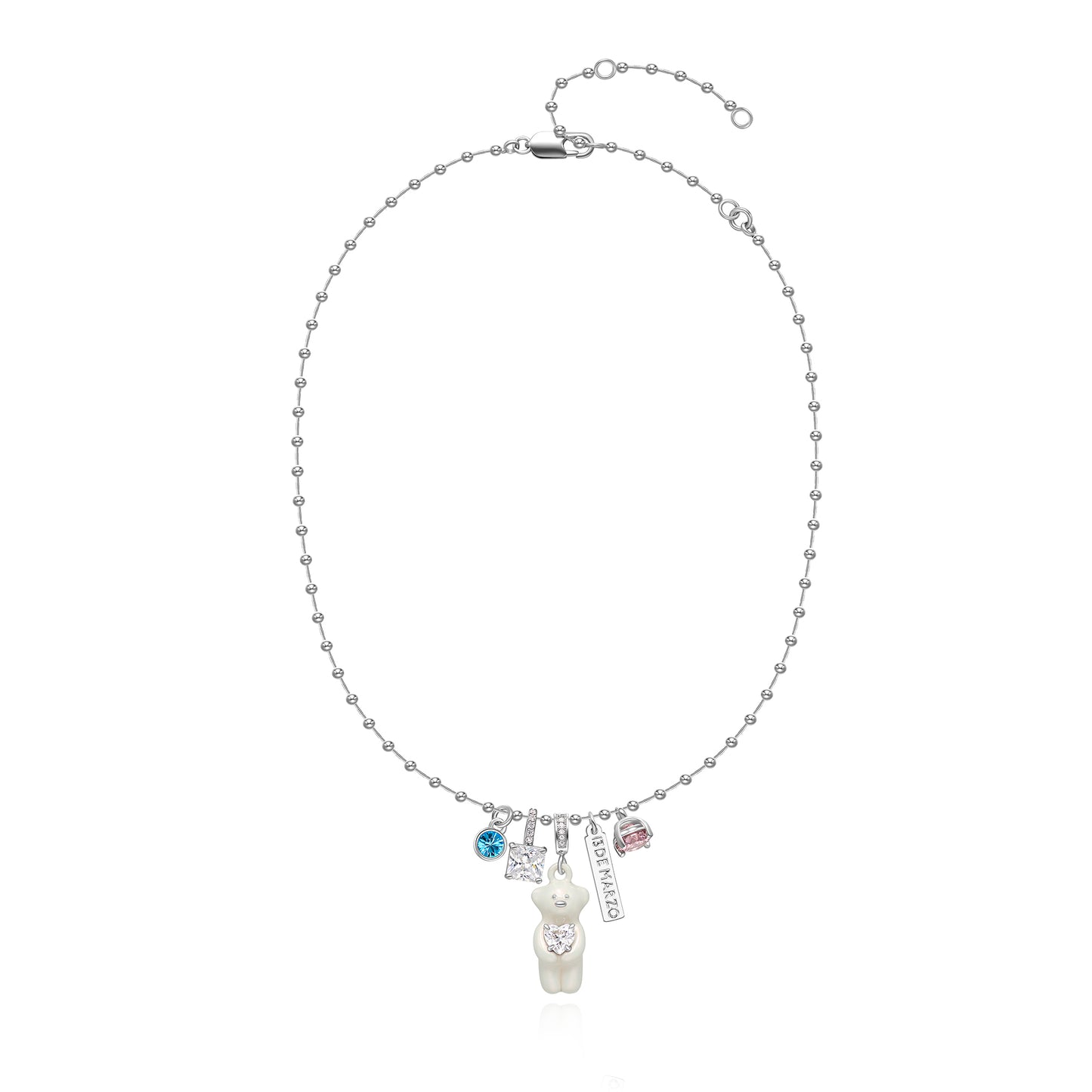 13DE MARZO Pearl Bear Necklace - 13DE MARZO