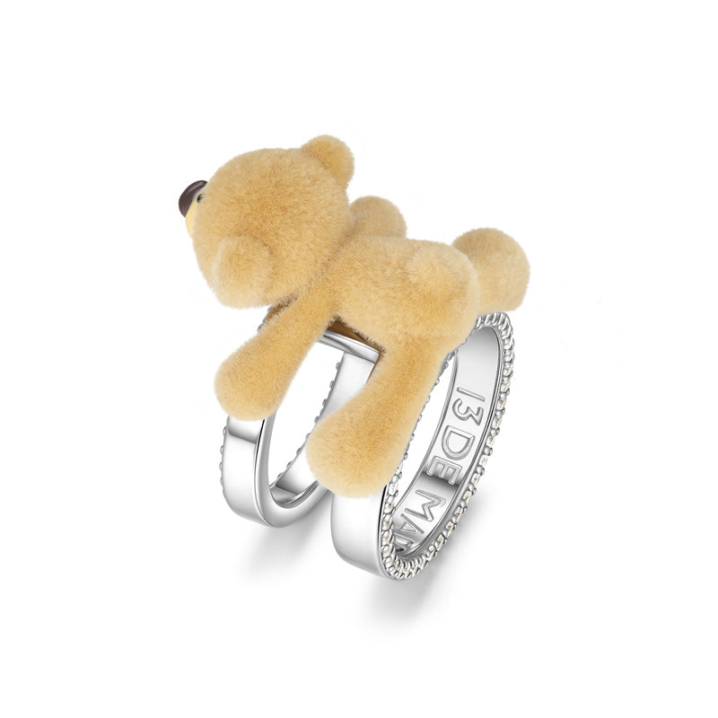 13DE MARZO Huggy Bear Double Ring - 13DE MARZO