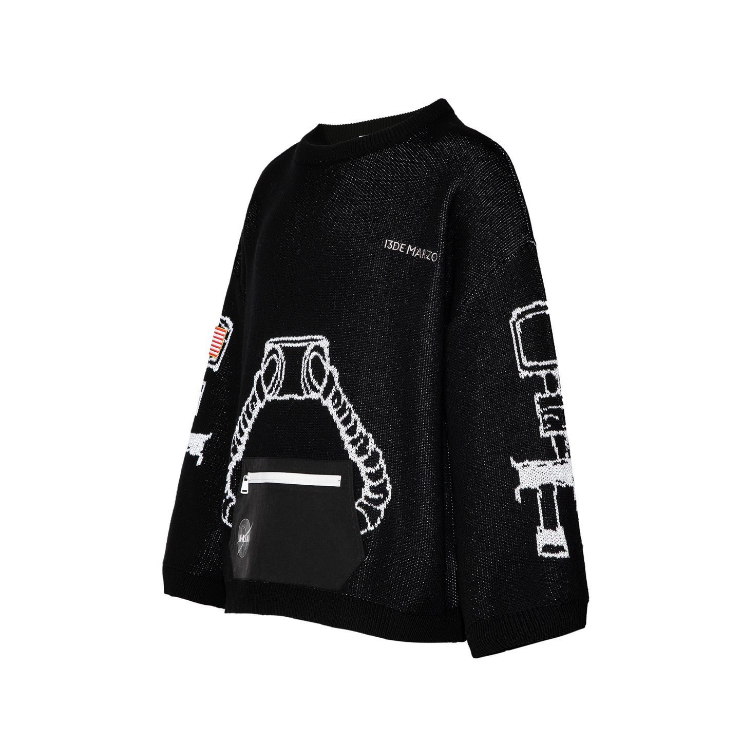 13DE MARZO 3M Reflect Astronaut Teddy Bear Sweater - 13DE MARZO