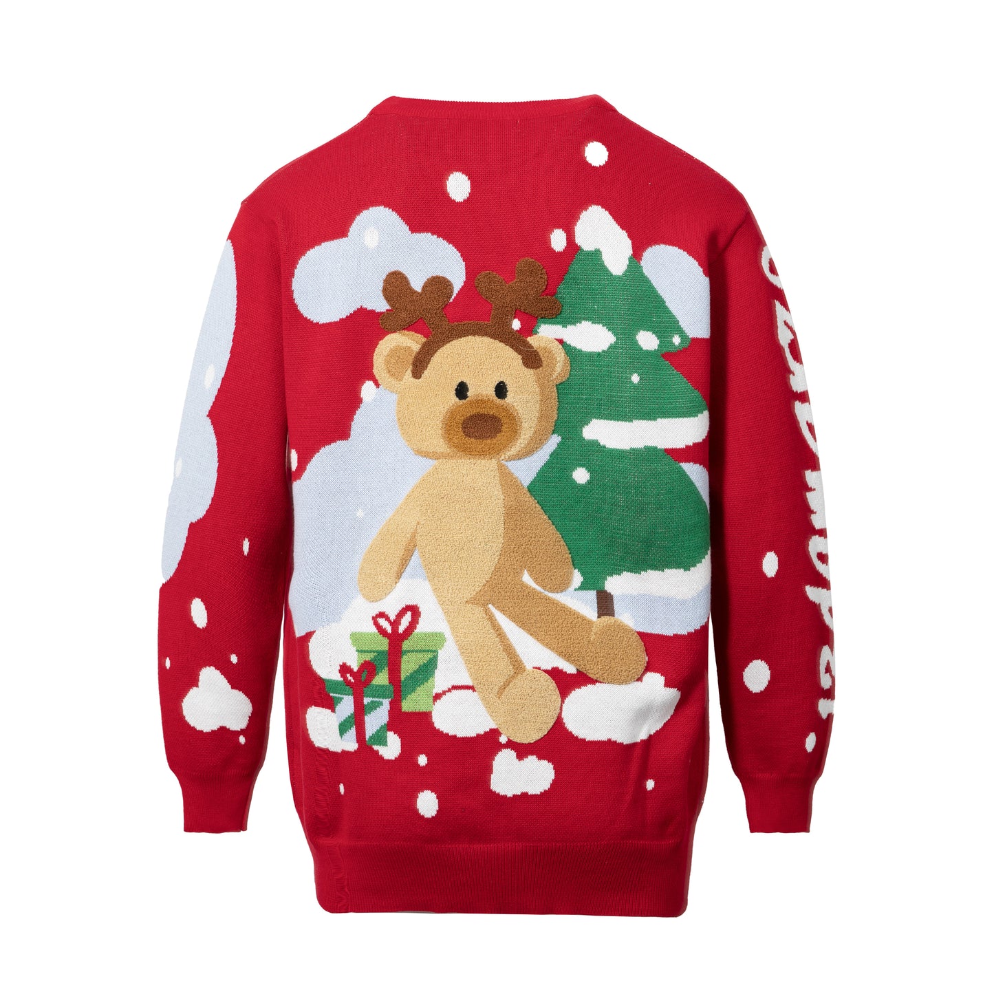 13DE MARZO Teddy Bear Christmas Costume Cardigan - 13DE MARZO