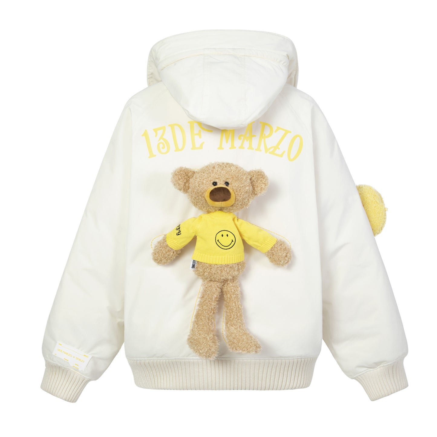 13DE MARZO Furry Bag Downjacket - 13DE MARZO