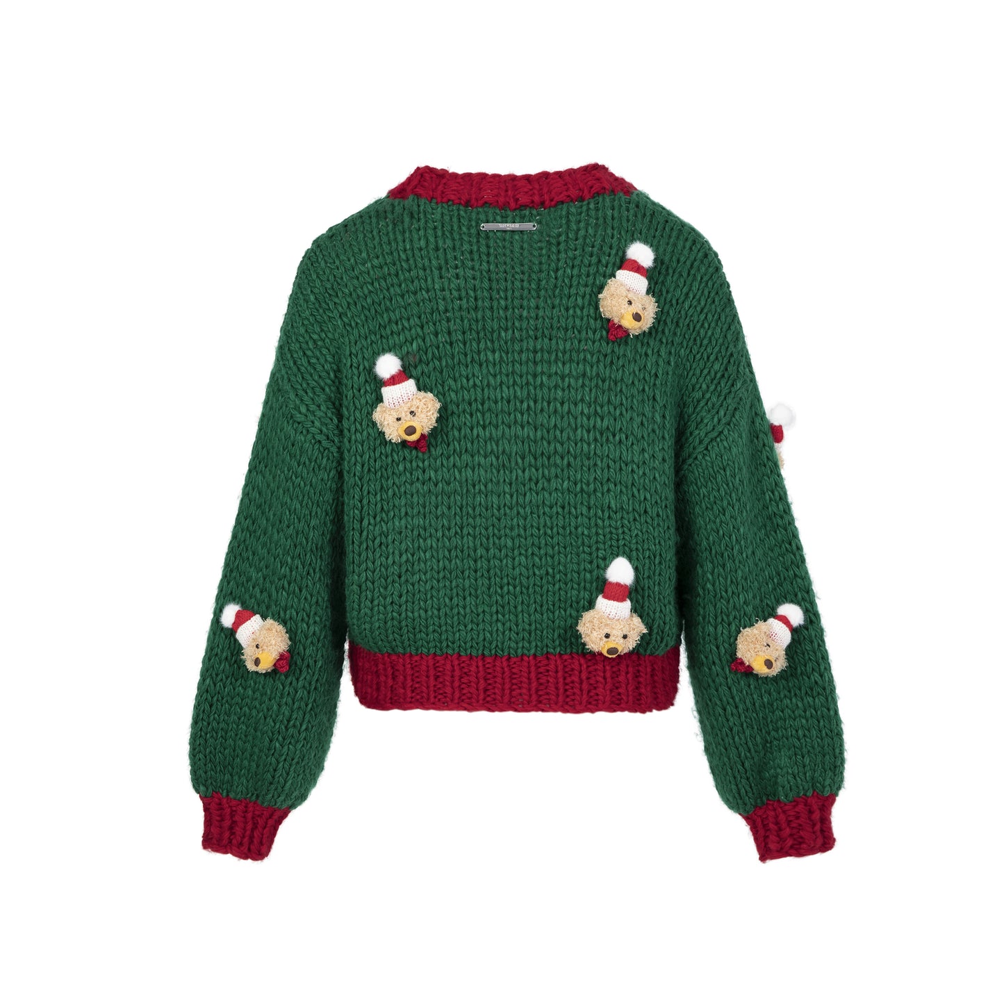 13DE MARZO Christmas Toy Head Cardigan - 13DE MARZO