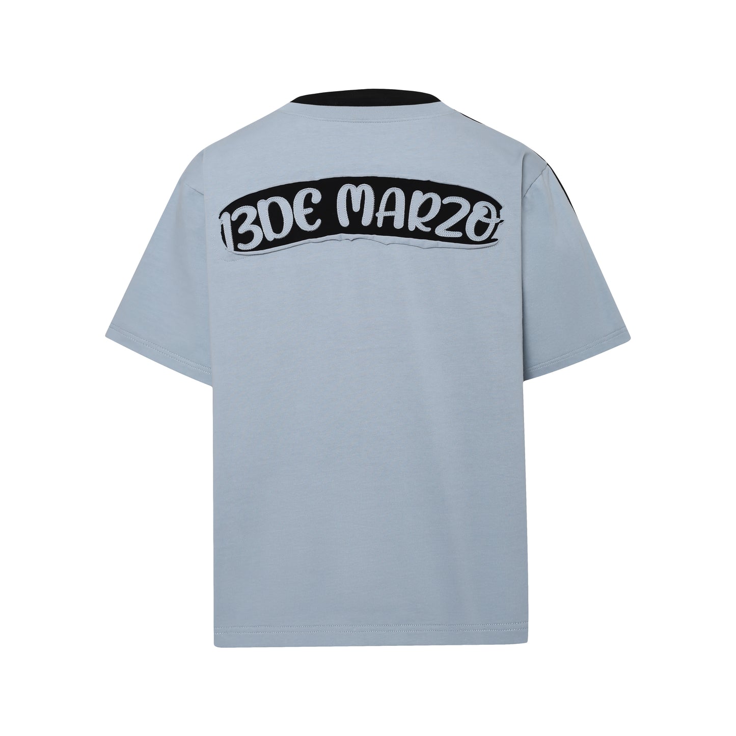 13DE MARZO Fake-2-Piece Plush Bear T-shirt - 13DE MARZO