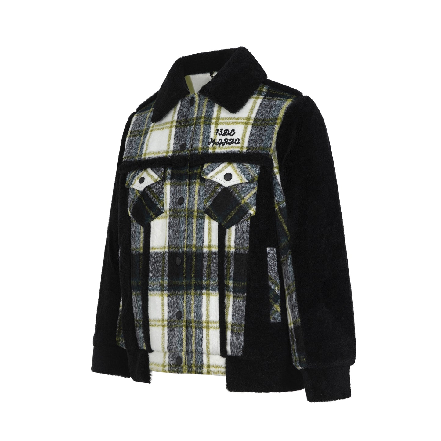 13DE MARZO Bear Plaid Padded Fleece - 13DE MARZO