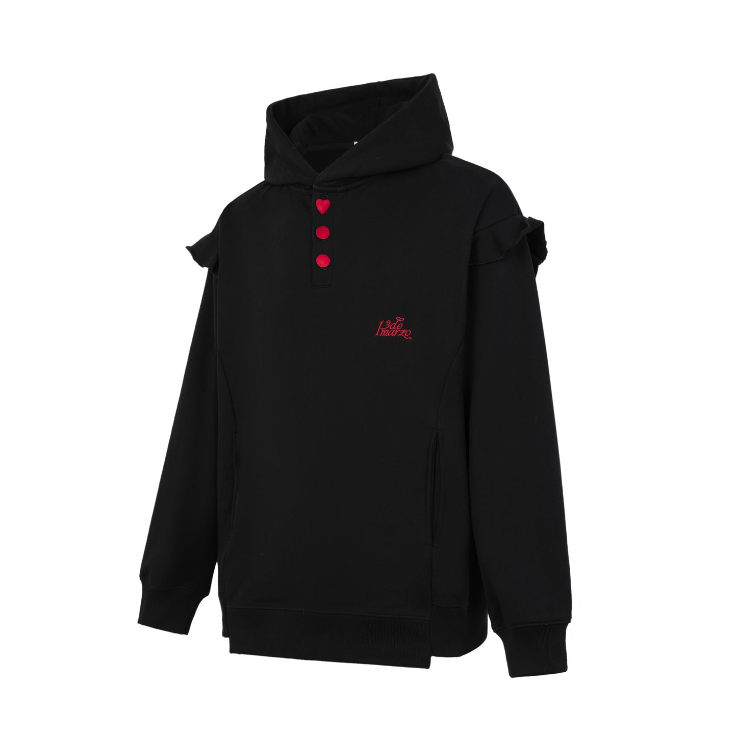 13DE MARZO Valentine Heart&Bow Hoodie - 13DE MARZO