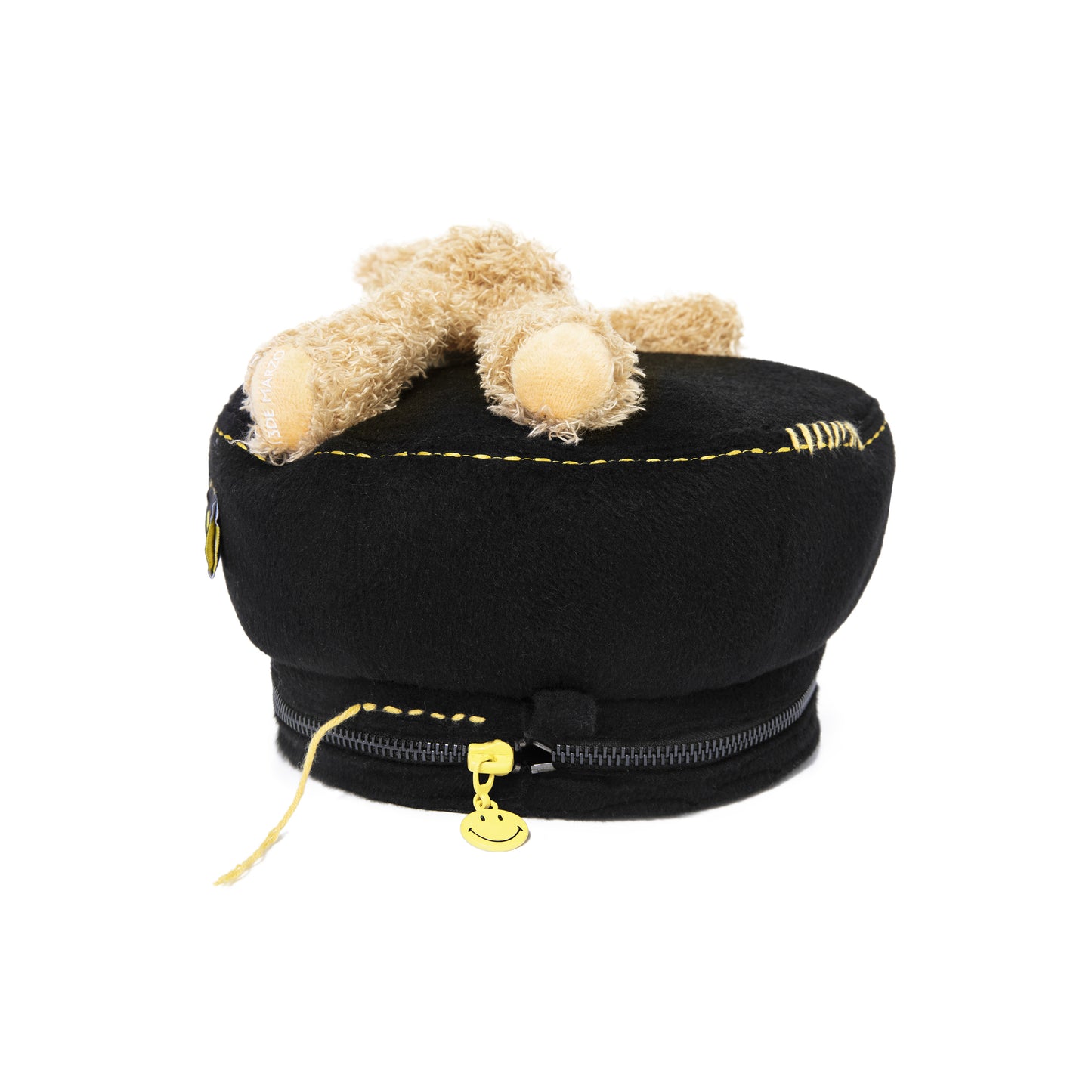 13DE MARZO Bear Zip Beret - 13DE MARZO