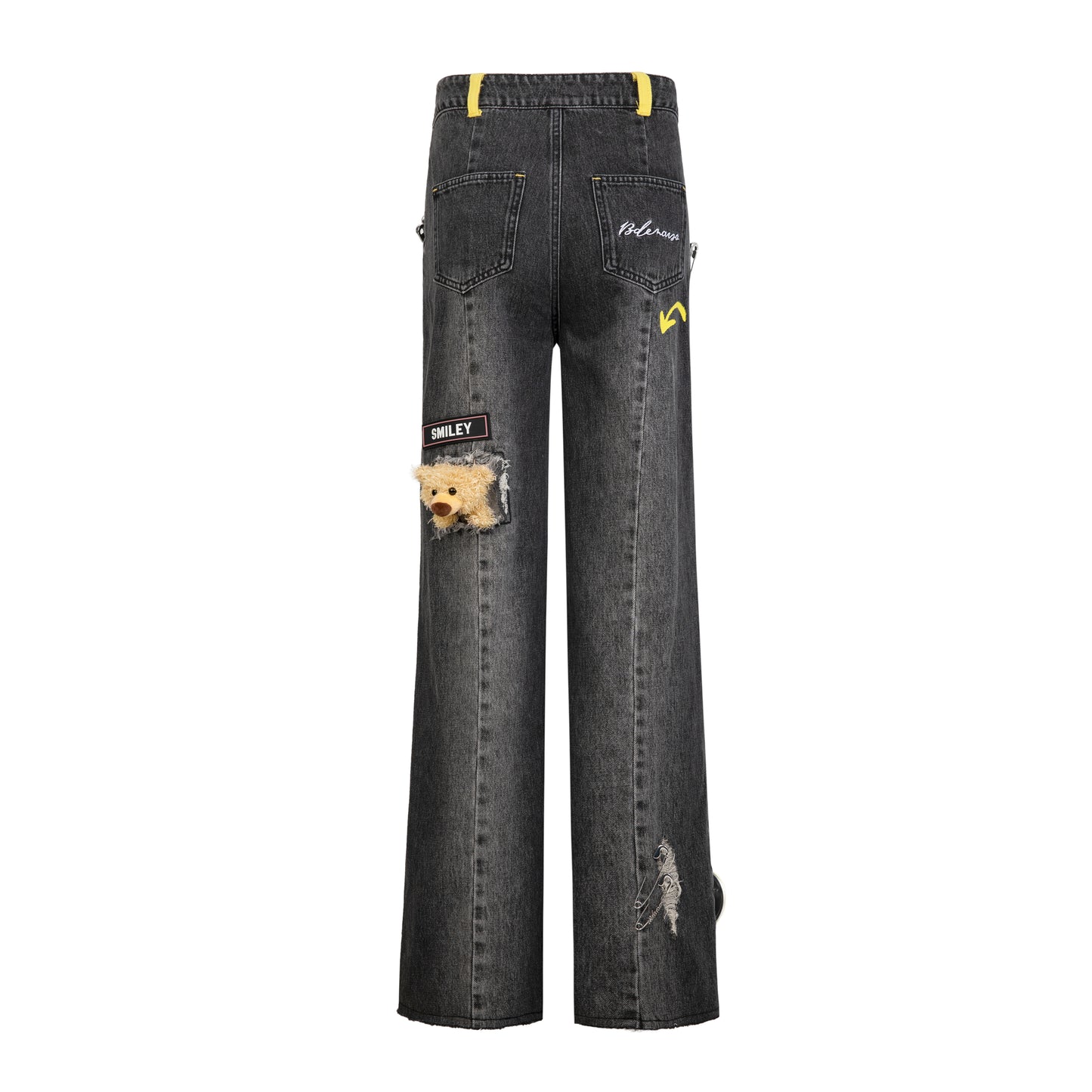 13DE MARZO Broken Pin Jeans - 13DE MARZO