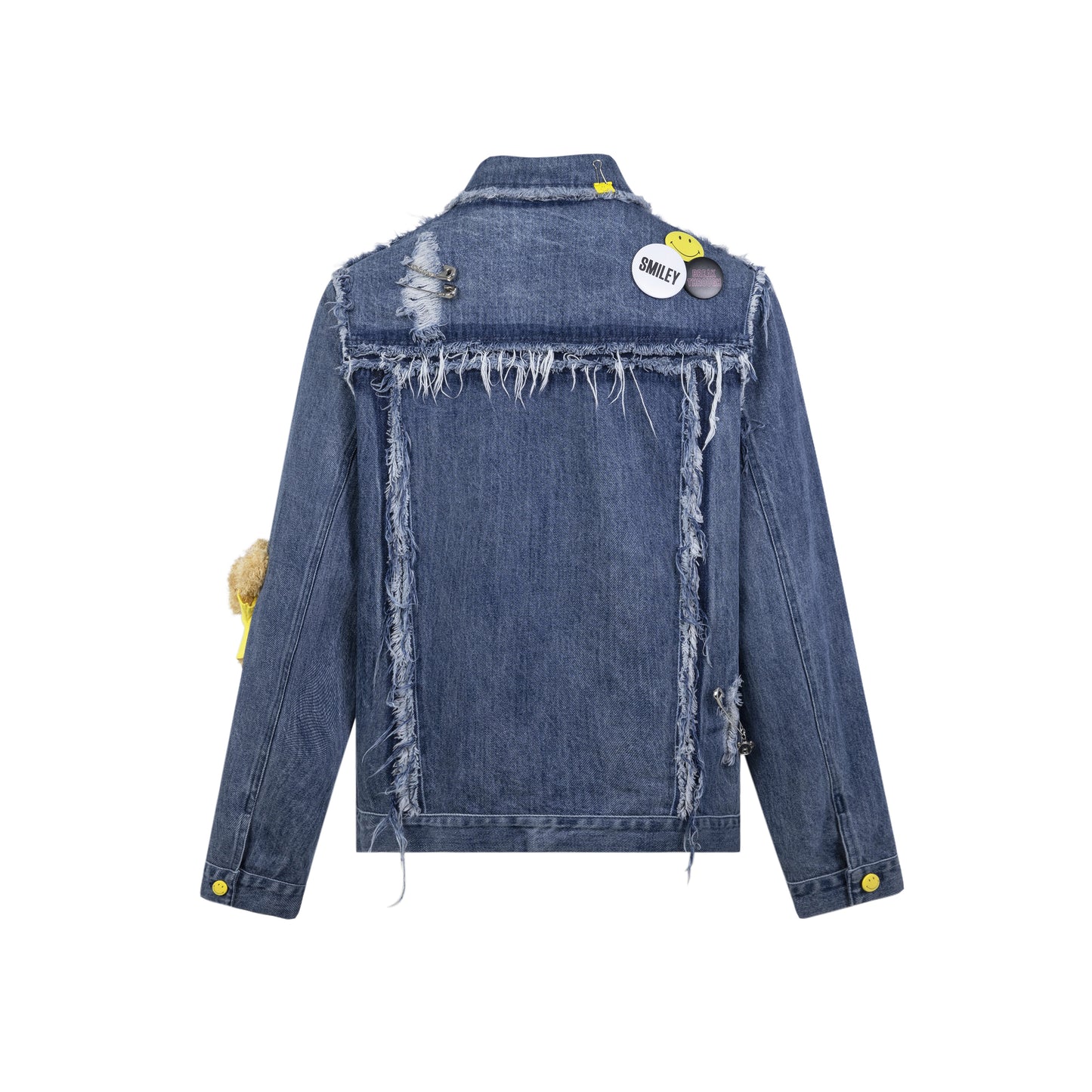13DE MARZO Broken Suture Denim Jacket - 13DE MARZO