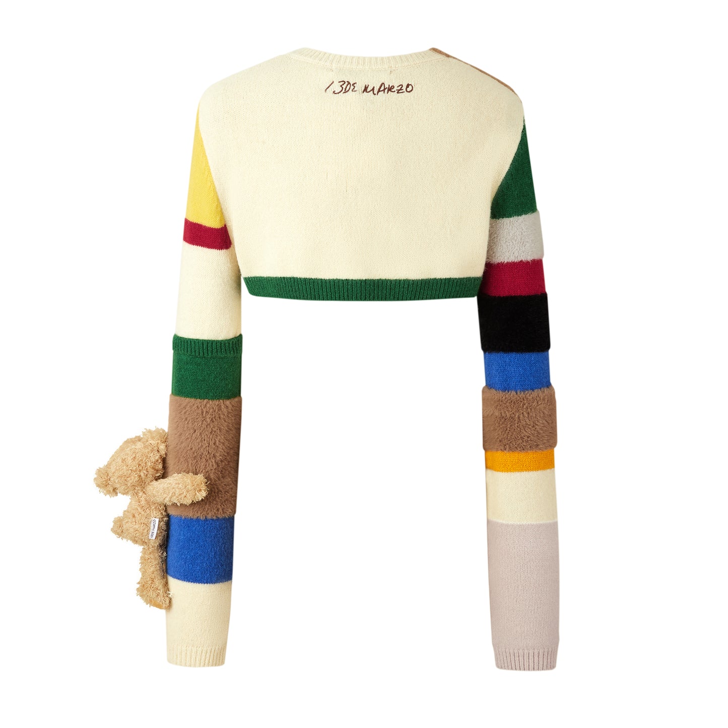 13DE MARZO Vintage Moodboard Knit Cardigan - 13DE MARZO