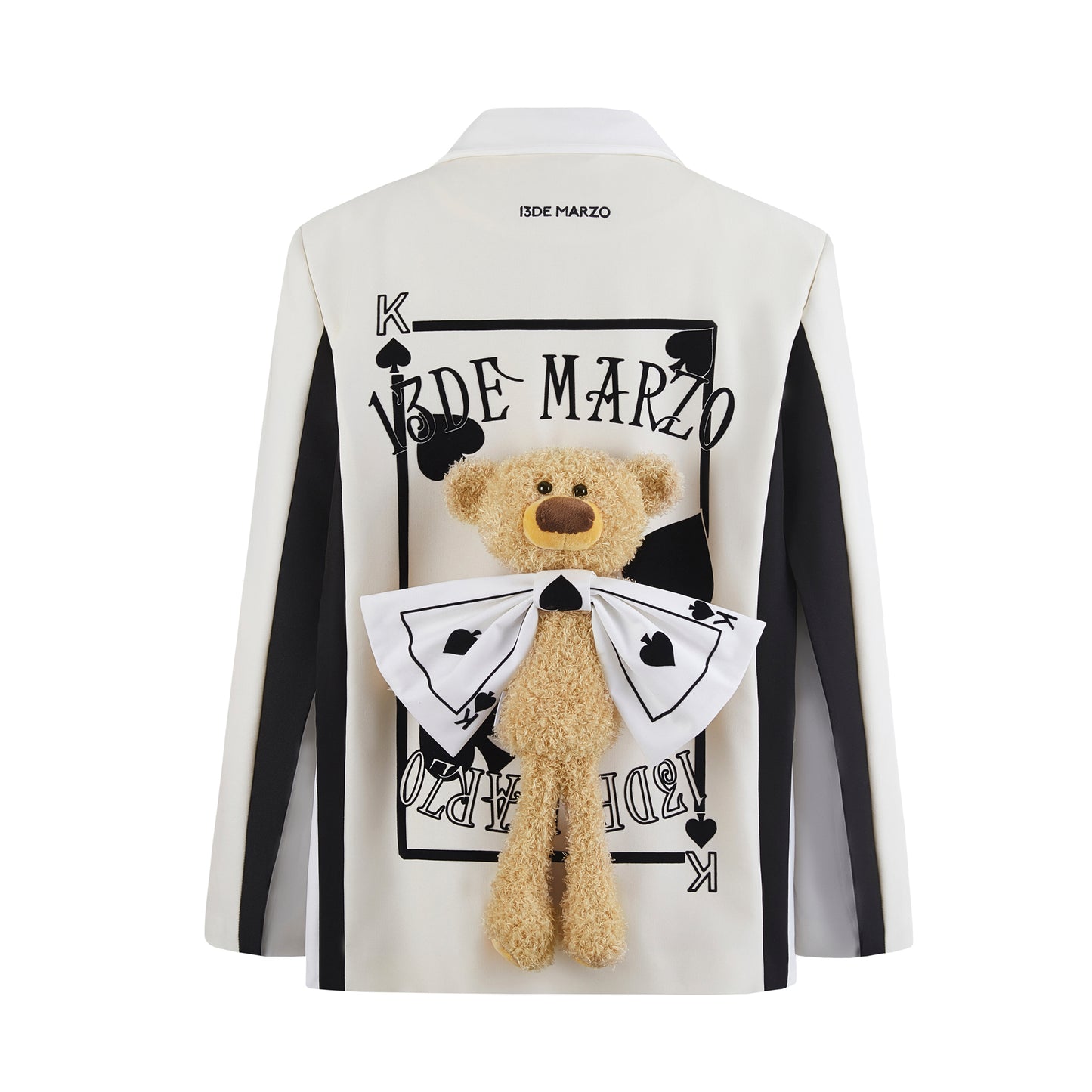 13DE MARZO Bear Heart&Bow Poker Suit - 13DE MARZO