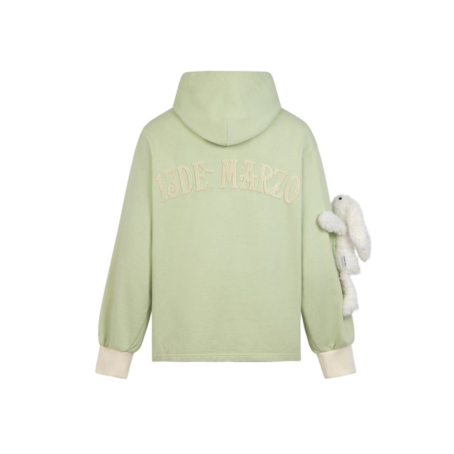 13DE MARZO Bunny Forearm Hoodie - 13DE MARZO