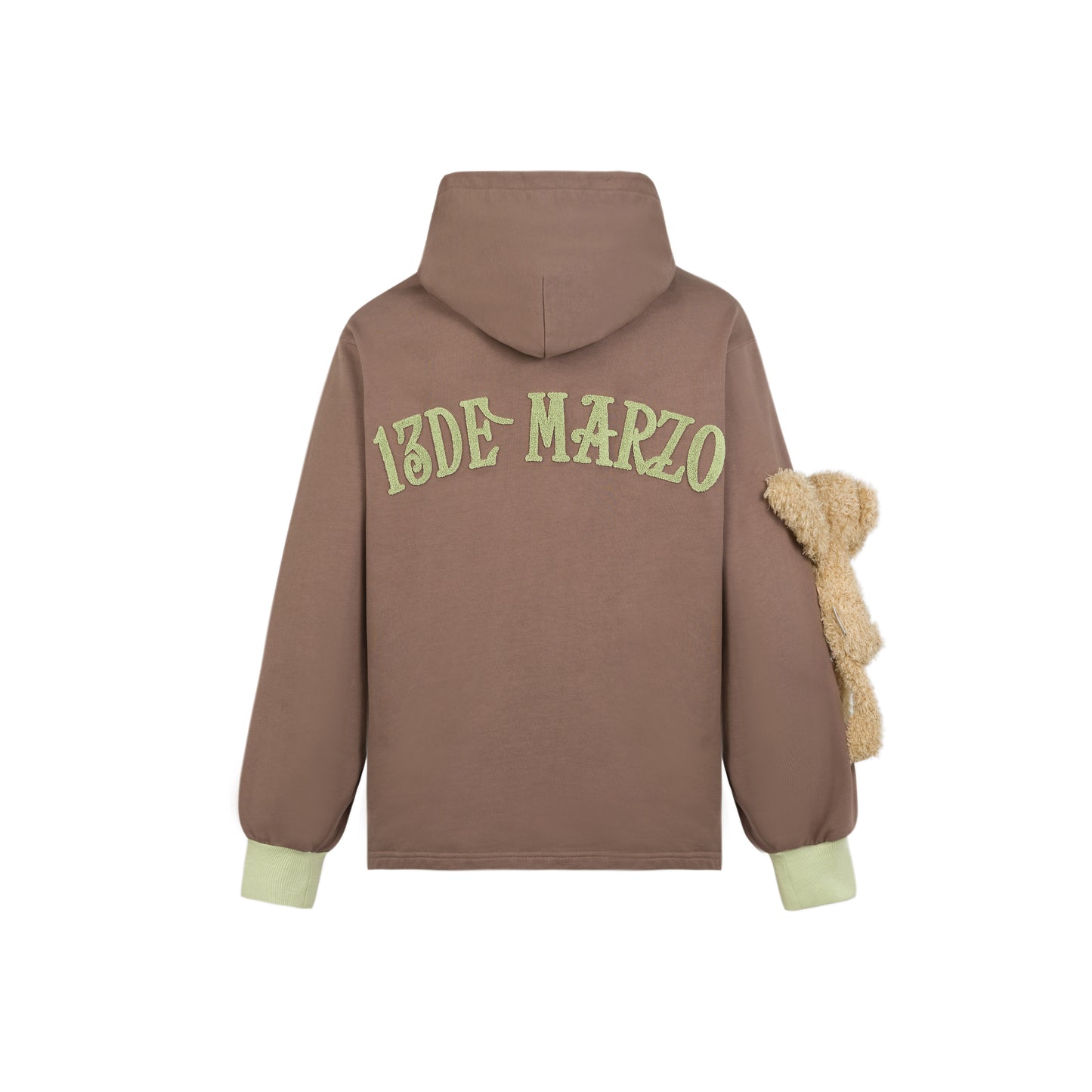 13DE MARZO Bear Forearm Hoodie - 13DE MARZO