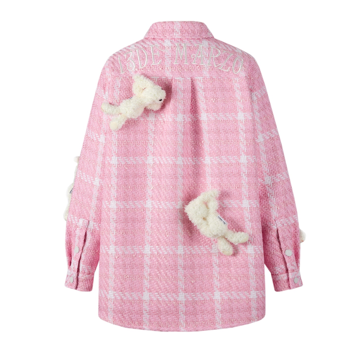 13DE MARZO Doozoo Tweed Shirt - 13DE MARZO