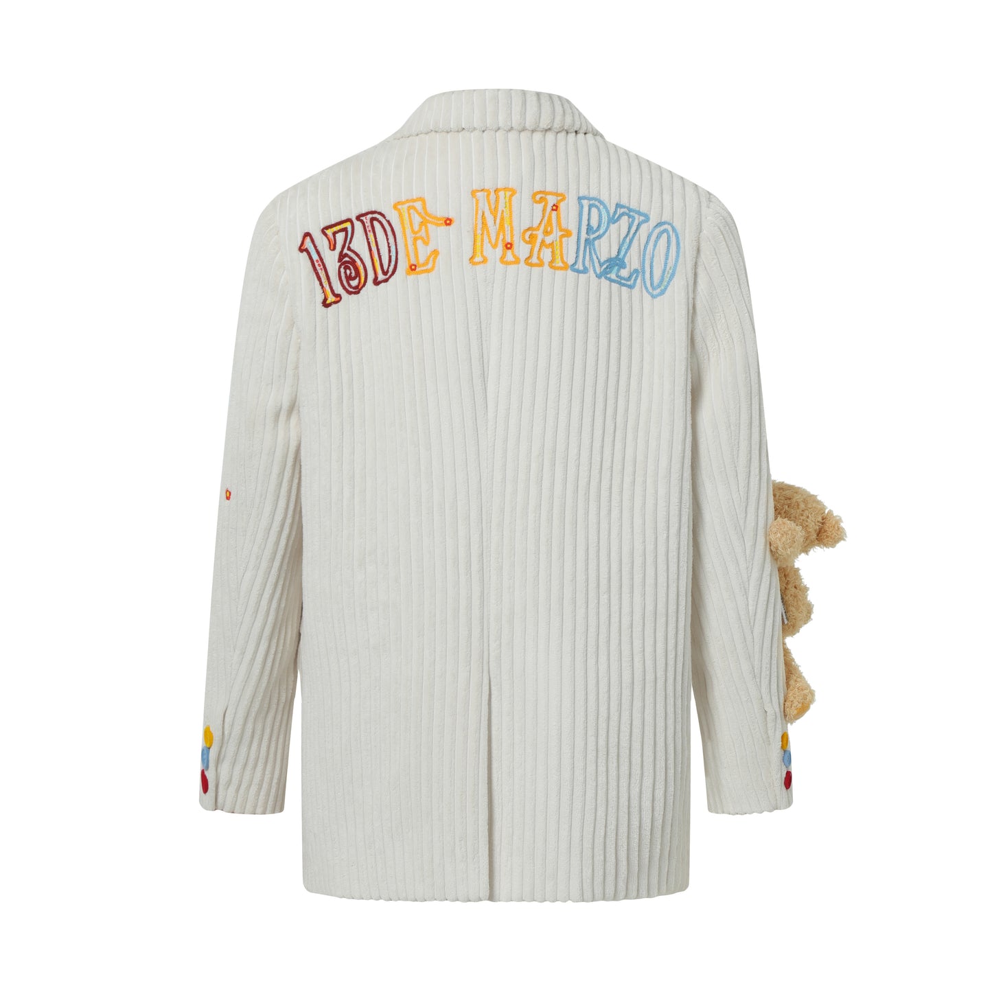 13DE MARZO Bear Corduroy Suit - 13DE MARZO
