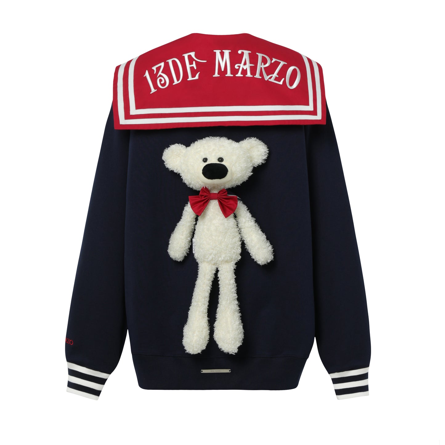13DE MARZO Bear Sailor Sweater - 13DE MARZO