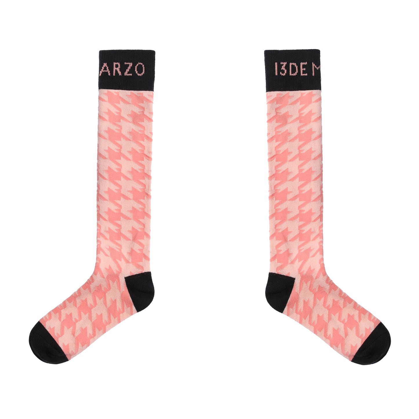 13DE MARZO Doozoo Houndstooth Stocking - 13DE MARZO