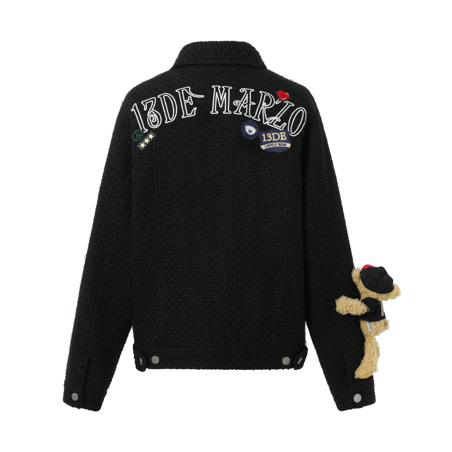 13DE MARZO Bear Badges Jacket - 13DE MARZO