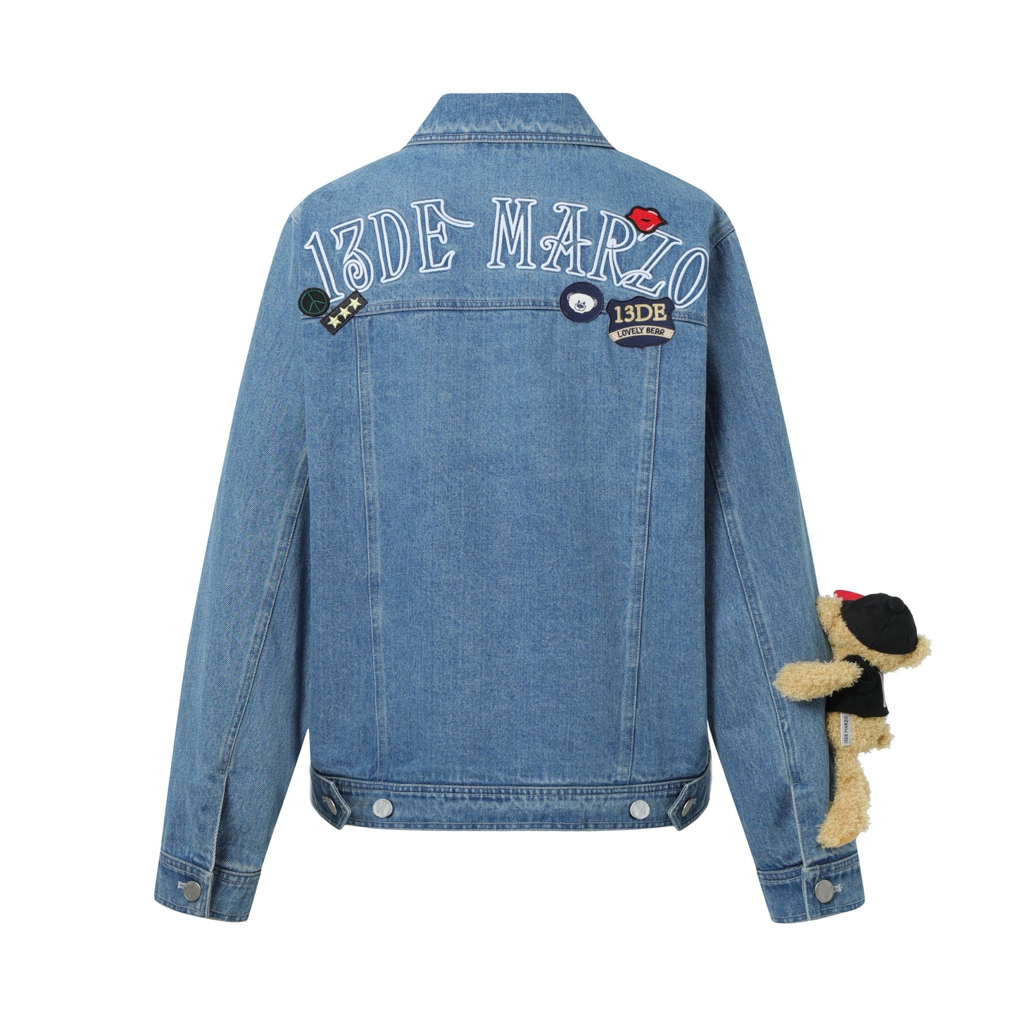 13DE MARZO Bear Badges Jacket - 13DE MARZO