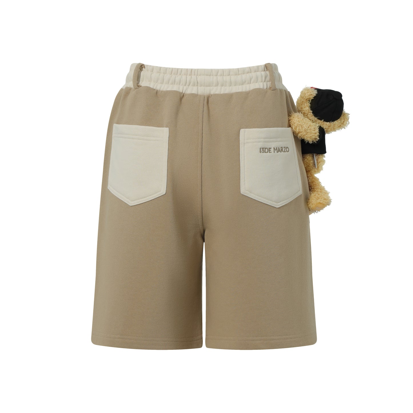 13DE MARZO Clipping Logo Bear Shorts - 13DE MARZO