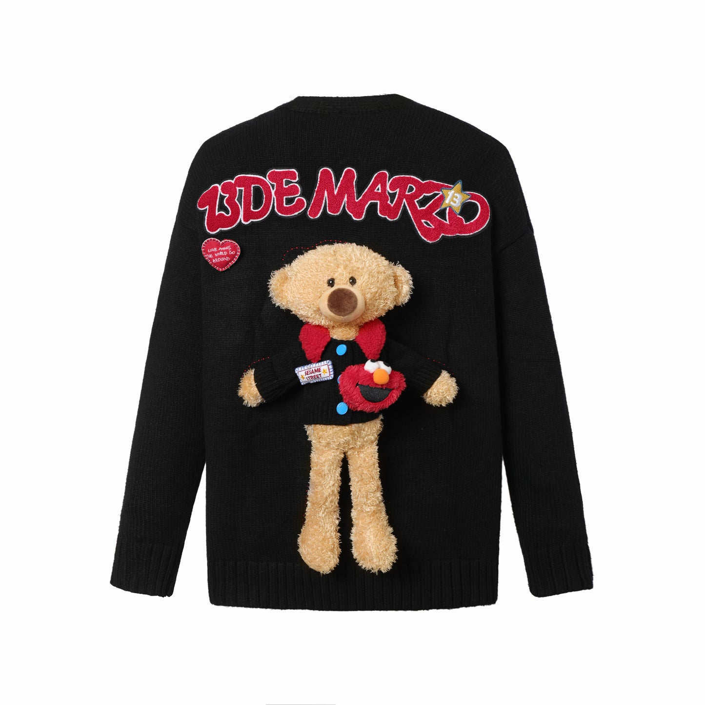 13DE MARZO Elmo Knit Cardigan - 13DE MARZO