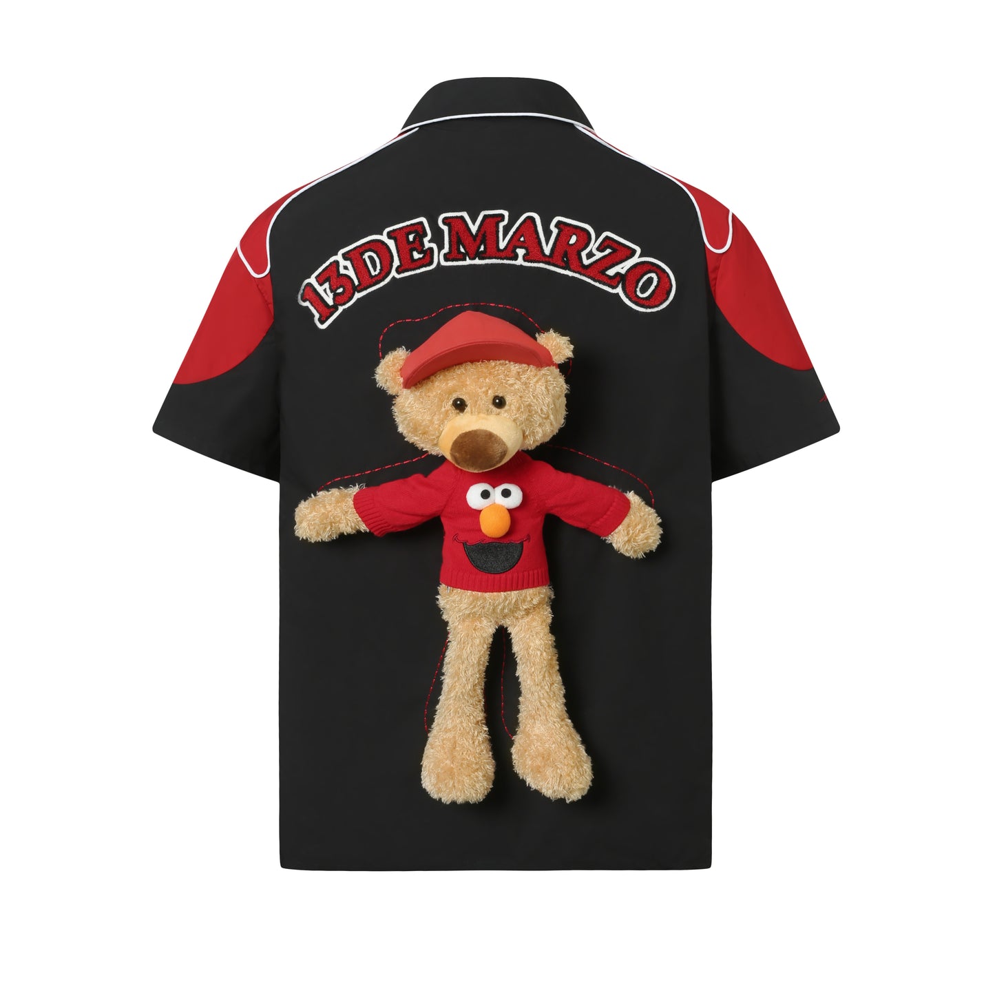 13DE MARZO Elmo Bear Racing Shirt - 13DE MARZO