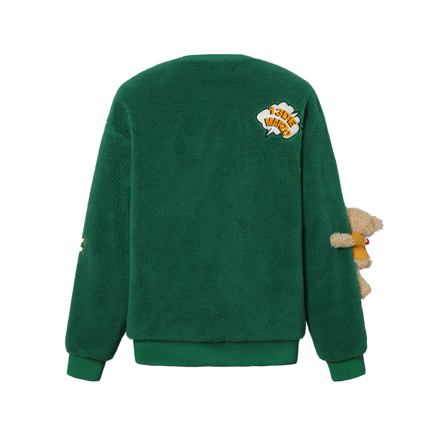 13DE MARZO Ernie Bear Fleece Sweater - 13DE MARZO