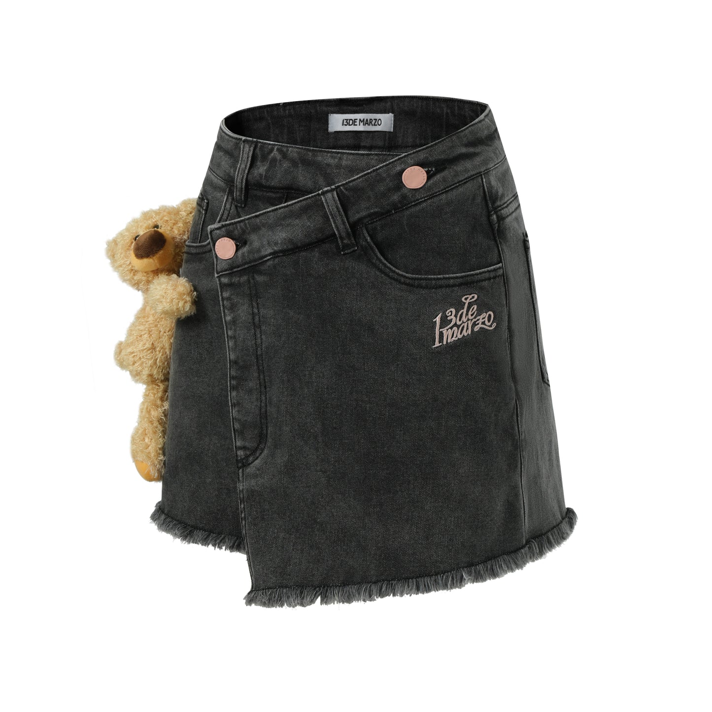 13DE MARZO Bear Geometry Pantskirt - 13DE MARZO