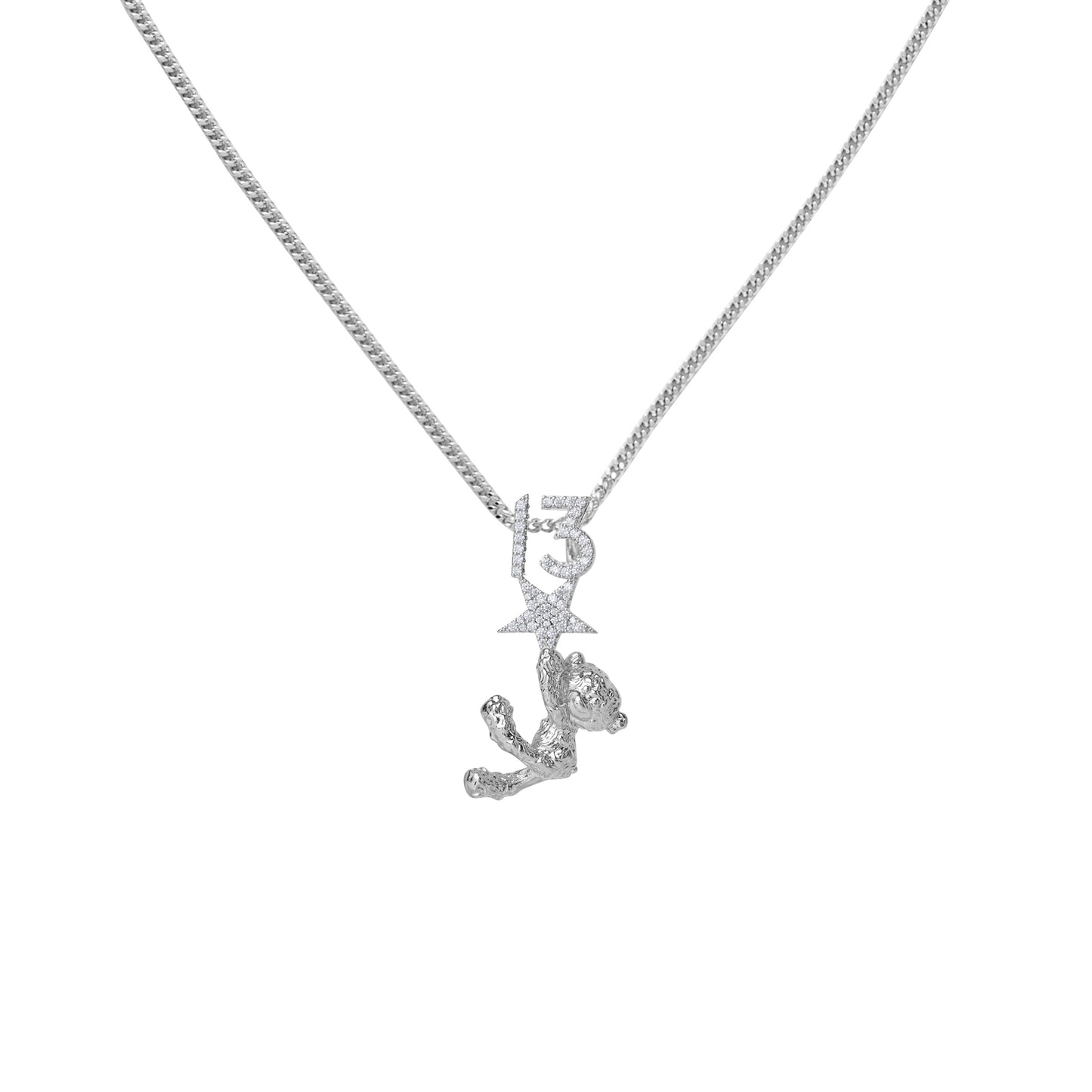 13DE MARZO Bear Star Necklace - 13DE MARZO