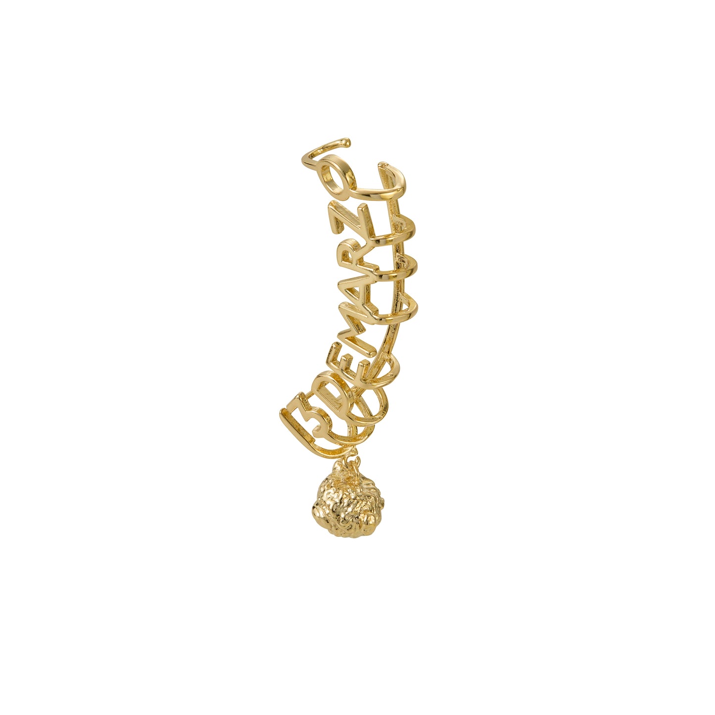 13DE MARZO Bear Logo Letter Eear Hook - 13DE MARZO