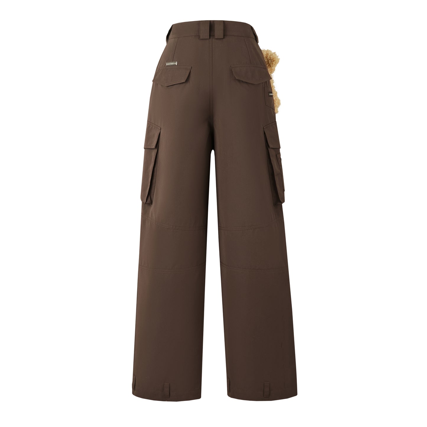 13DE MARZO Bear Multi-Pocket Cargo Pants - 13DE MARZO