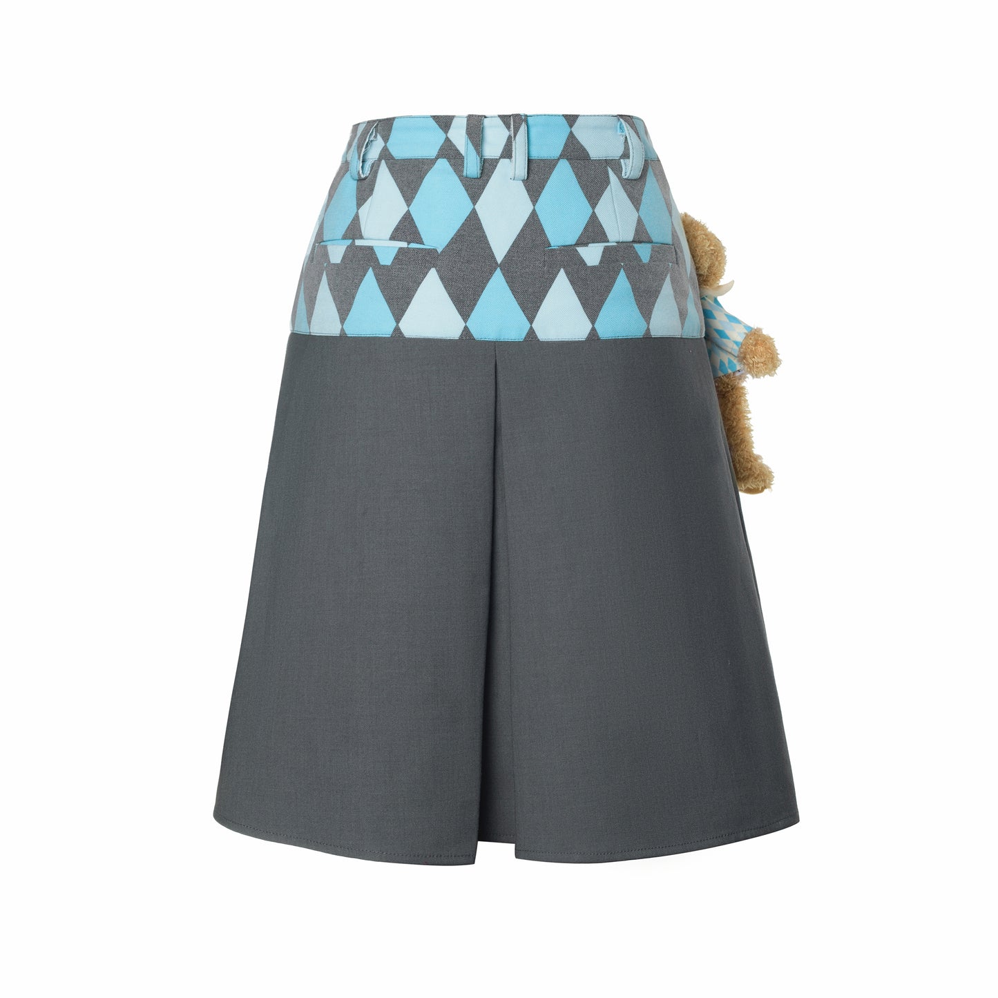 13DE MARZO Diamond Check Long Dress - 13DE MARZO