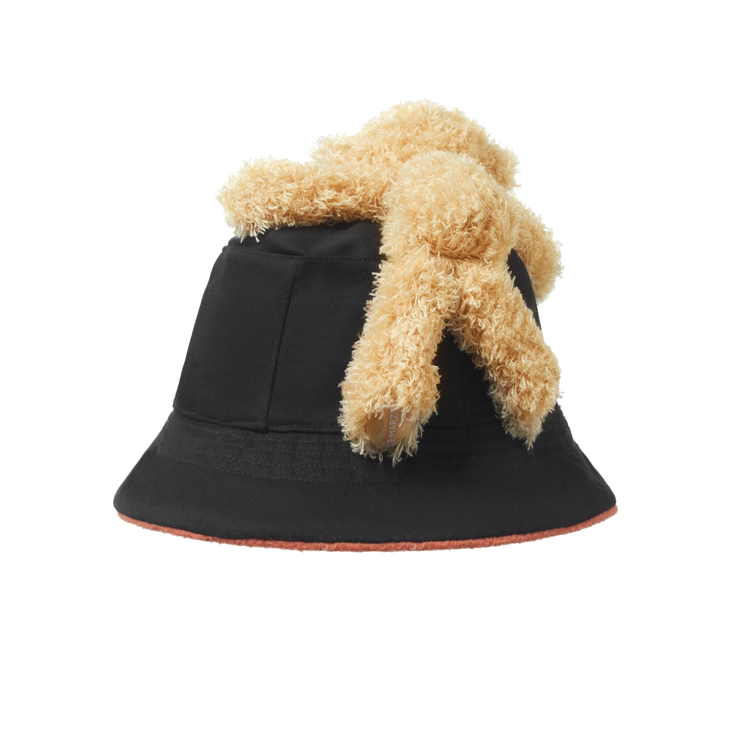 13DE MARZO Bear Inside-out Plaid Bucket Hat - 13DE MARZO