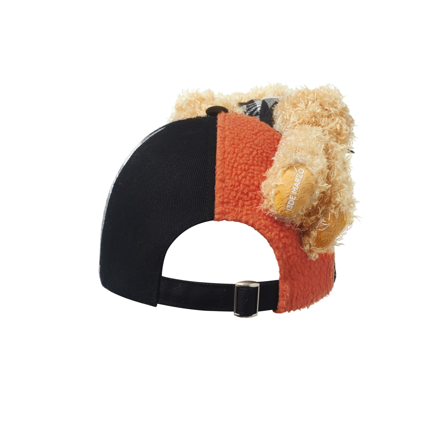 13DE MARZO Bear Plaid Match Cap - 13DE MARZO