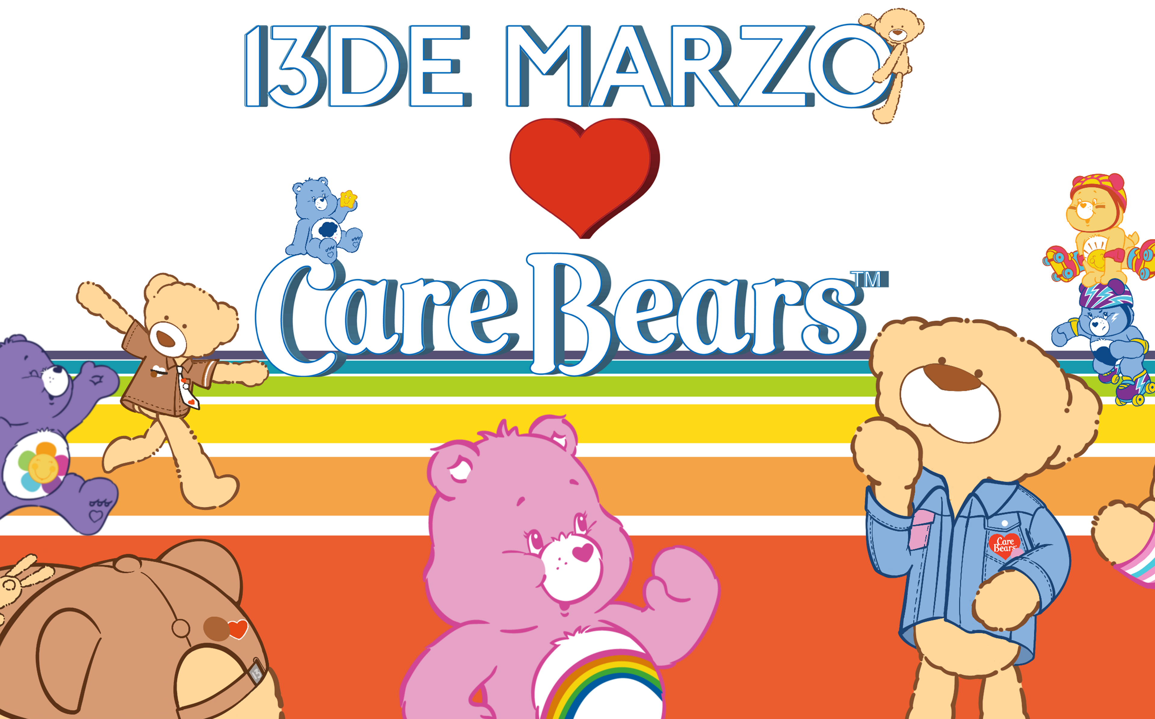 13DE MARZO x CARE BEARS Collaboration Collection 13DE MARZO x CARE BEARS Collaboration Collection