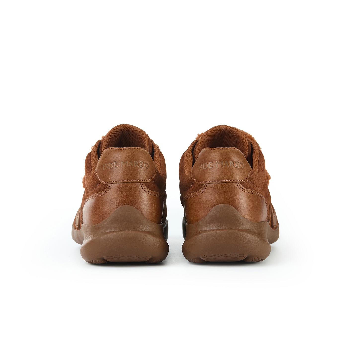 13DE MARZO Bear Vintage Racing Sneaker Brown
