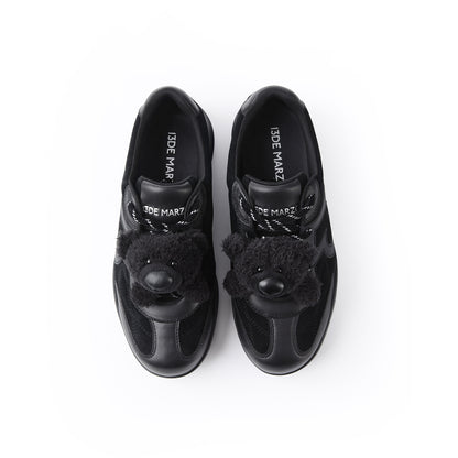 13DE MARZO Bear Vintage Racing Sneaker Black