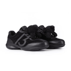 13DE MARZO Bear Vintage Racing Sneaker Black