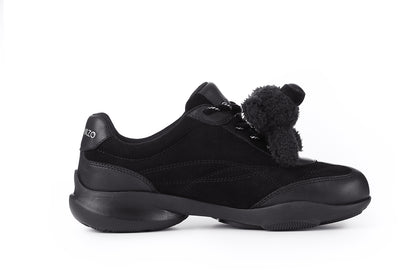 13DE MARZO Bear Vintage Racing Sneaker Black