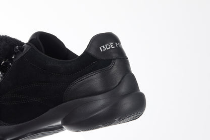 13DE MARZO Bear Vintage Racing Sneaker Black