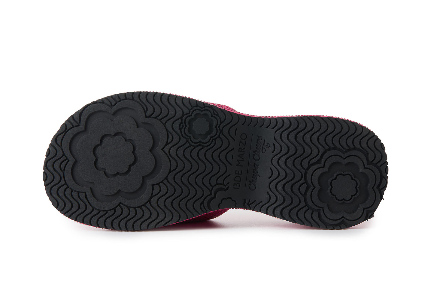 13DE MARZO Crystal-Embellished Slippers Rose Red - 13DE MARZO