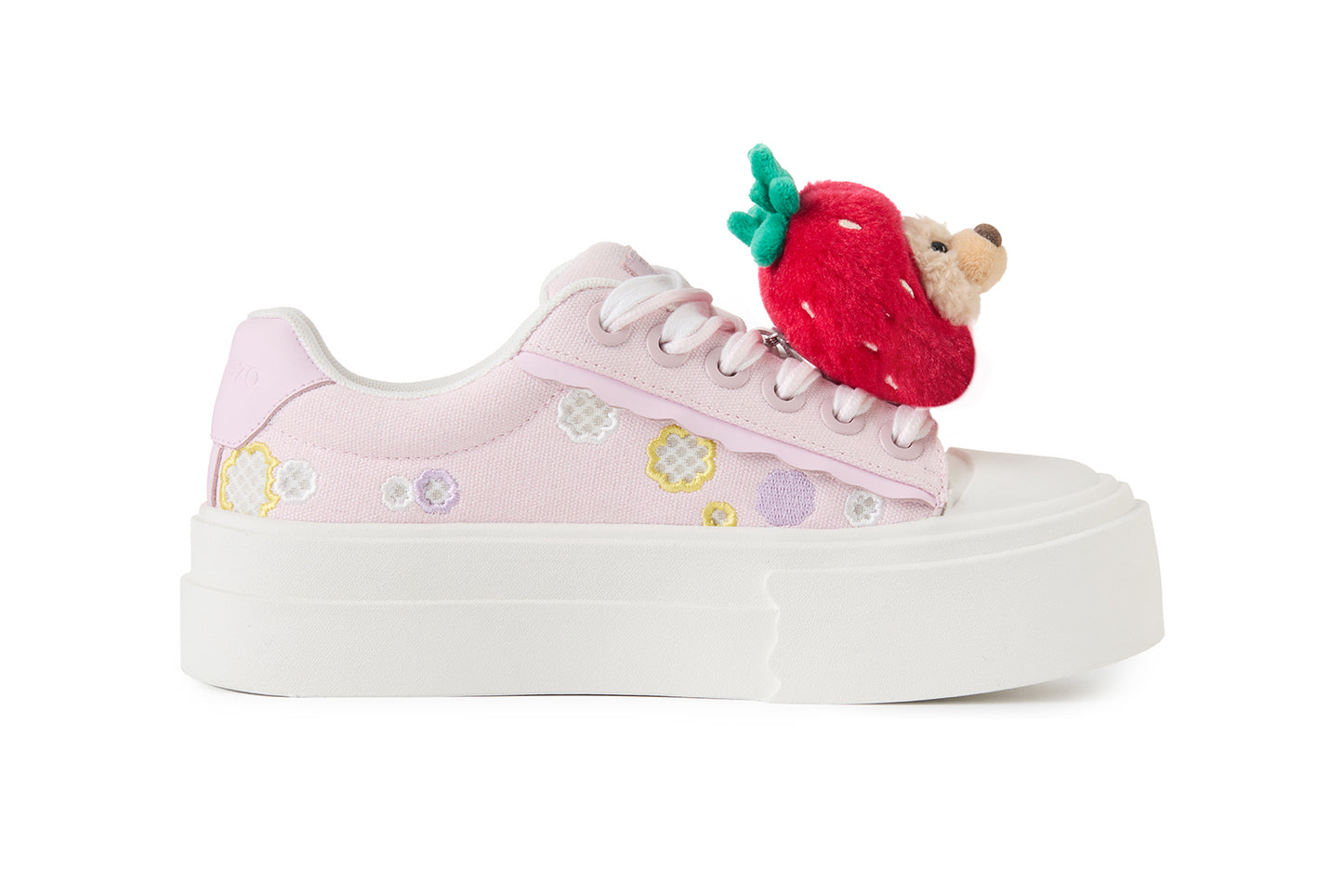 13DE MARZO Candy Bear Canvas Shoes Pink - 13DE MARZO