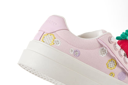 13DE MARZO Candy Bear Canvas Shoes Pink - 13DE MARZO