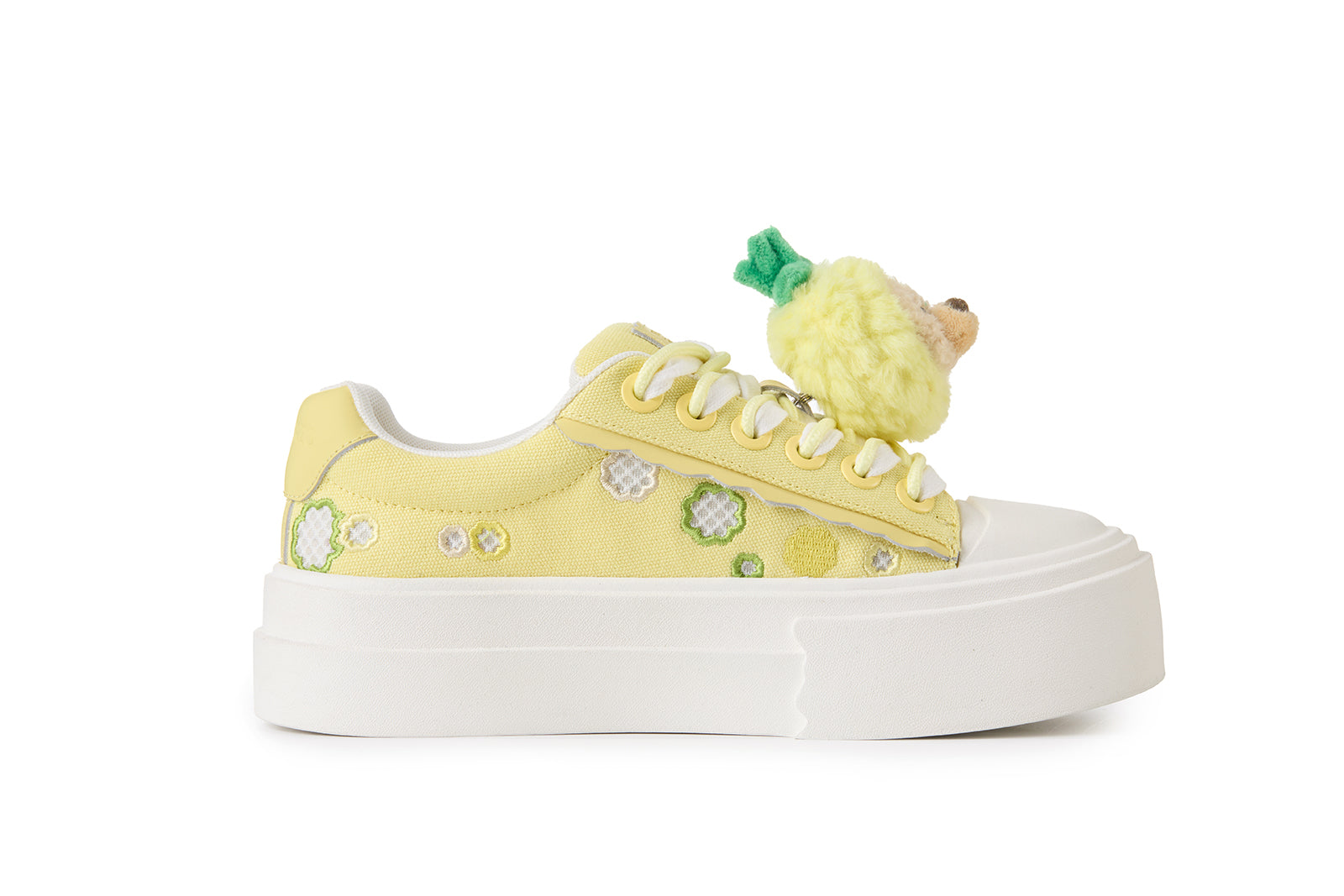 13DE MARZO Candy Bear Canvas Shoes Yellow - 13DE MARZO