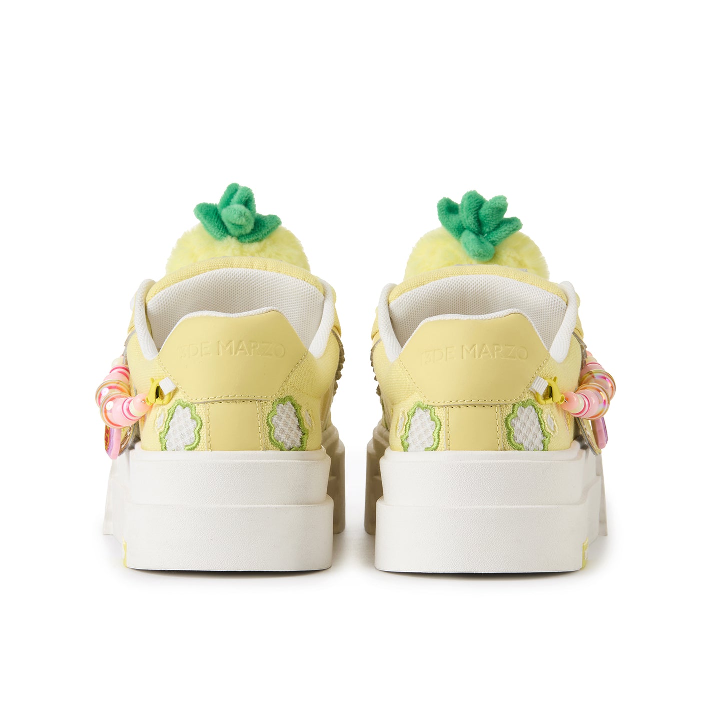 13DE MARZO Candy Bear Canvas Shoes Yellow - 13DE MARZO