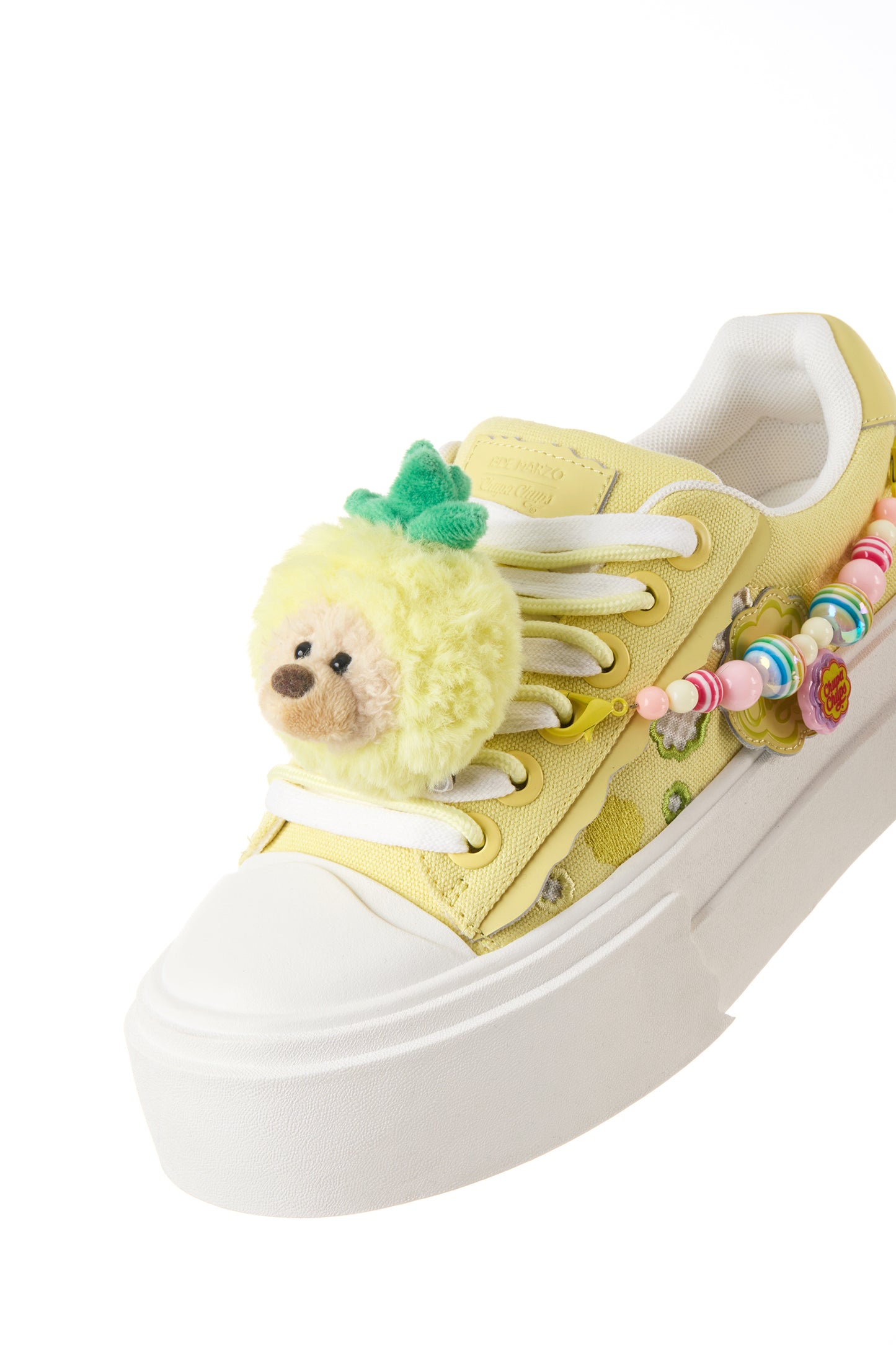 13DE MARZO Candy Bear Canvas Shoes Yellow - 13DE MARZO