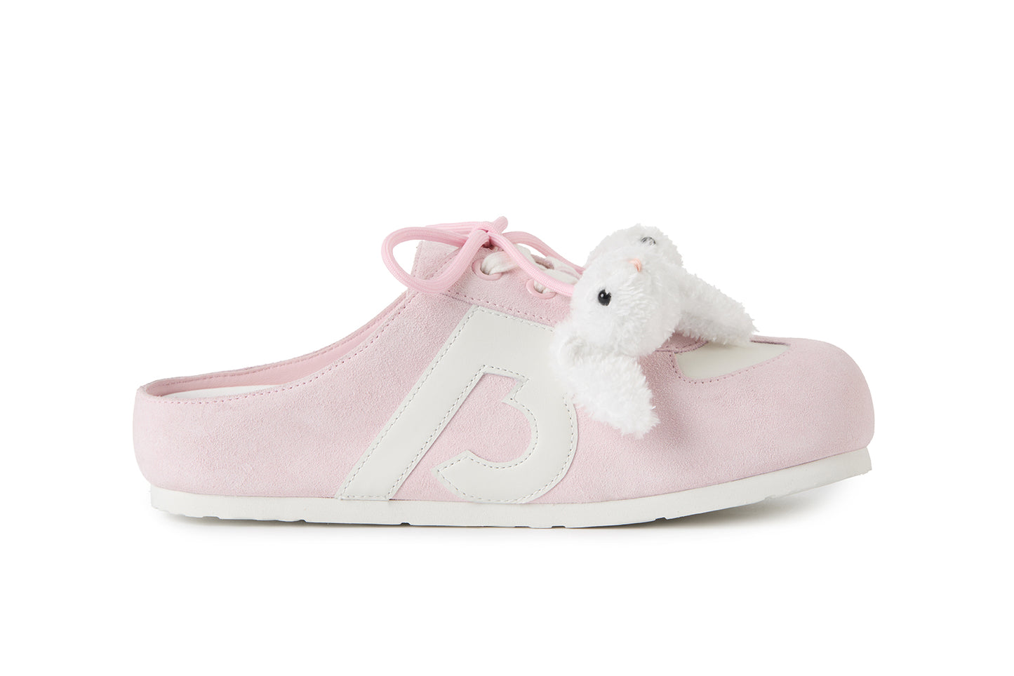 13DE MARZO Plush Bear Mules Pink - 13DE MARZO