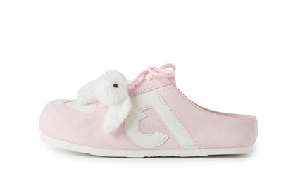 13DE MARZO Plush Bear Mules Pink - 13DE MARZO