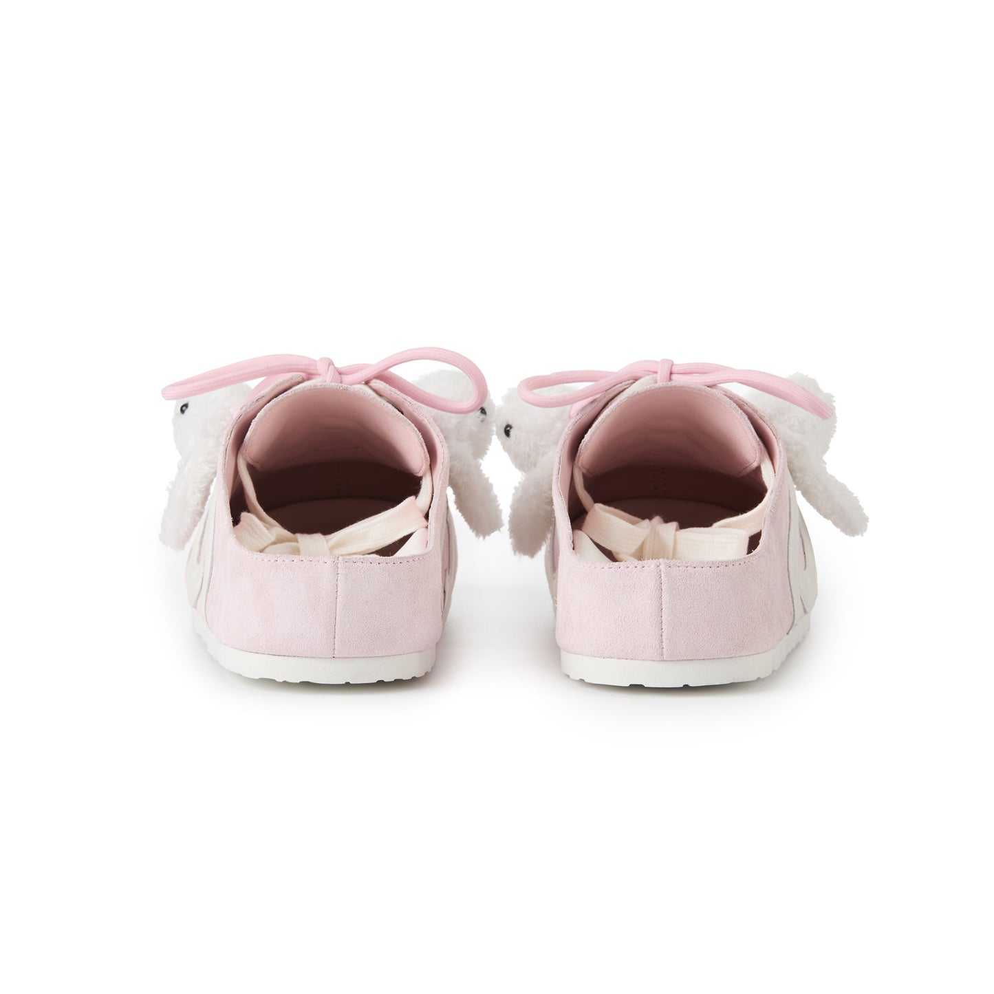 13DE MARZO Plush Bear Mules Pink - 13DE MARZO
